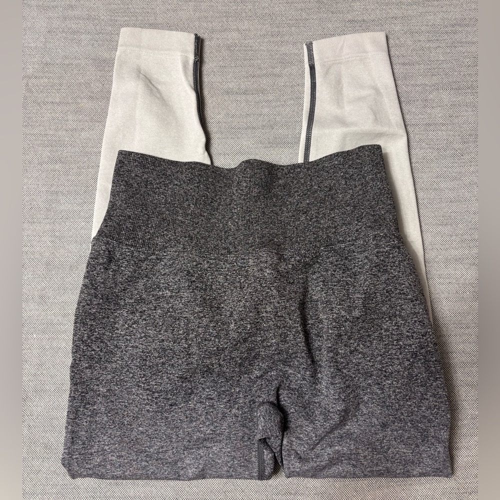 Amazon Gray and White Leggings